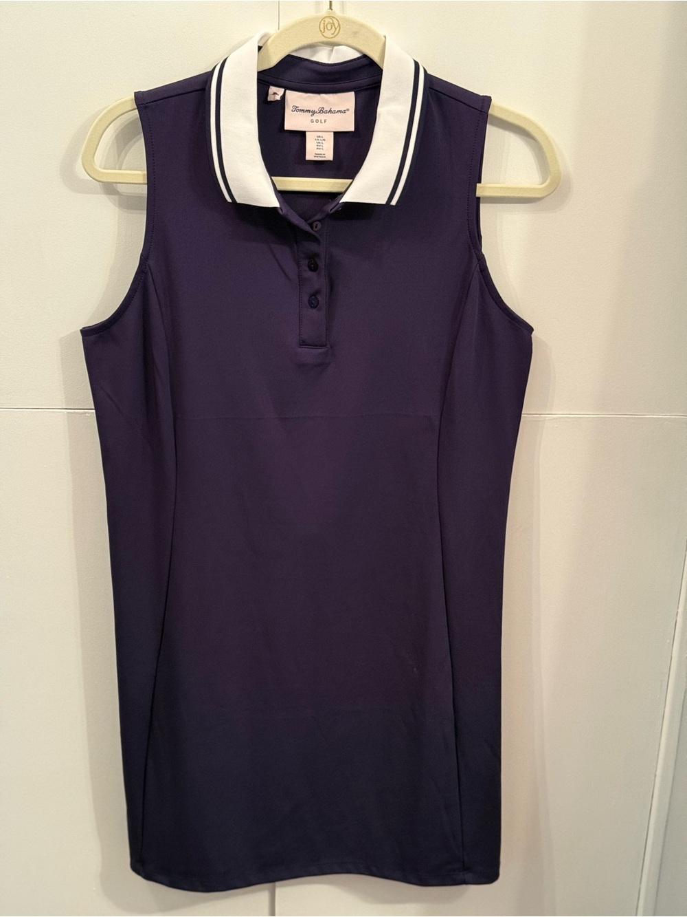 Tommy Bahama Navy Collard Golf Dress with matching Shorts